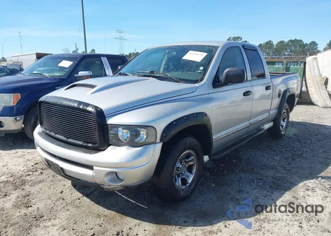2004 Dodge Ram 1500 Slt/Laramie из США, поврежденный, VIN 1D7HU18D04J205571